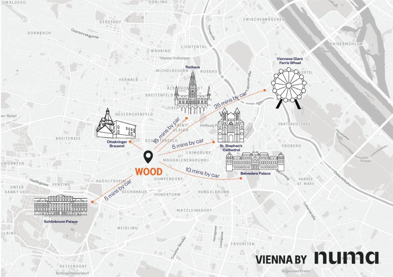 Numa L Wood Rooms & Apartments Wien Ngoại thất bức ảnh